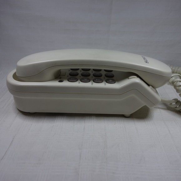 Vintage Retro 80s-90s Sony IT-B3 Cream/Beige Wired Telephone - Picture 13 of 14